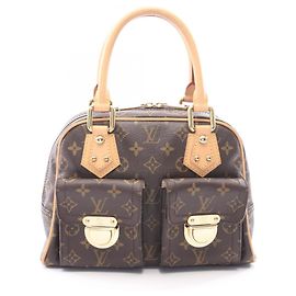 Bolsa Louis Vuitton Manhattan PM Marrom