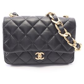 Sac Chanel Large Flap Bag Matelassé Noir