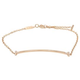 Bracelet Tiffany & Co. T Smile Small Diamond Doré Autre