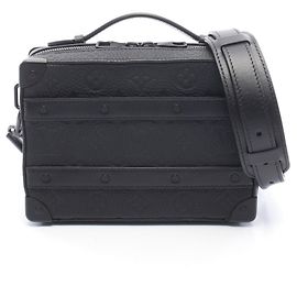 Louis Vuitton LOUIS VUITTON Handle Soft Trunk Monogram Taurillon Borsa a tracolla 2-Way Nero
