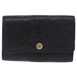 Louis Vuitton Multiclés 6 monogramme empreinte Black