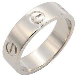 Anillo Cartier Love en oro blanco de 18K Plata