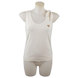 Regata Gucci com coração dourado Branco
