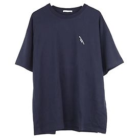 T-shirt Givenchy bleu marine en coton pour homme Bleu Marine