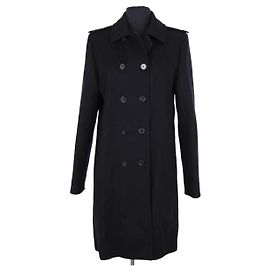 Chloé Black Wool Coat Black