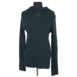 Courreges Camisola Courrèges verde em viscose S Verde