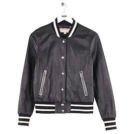Michael Kors Jacke Schwarz Synthetik S Schwarz