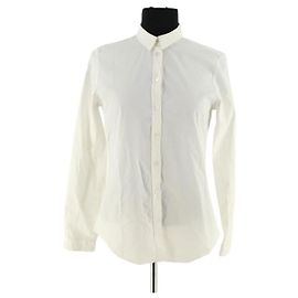 Camisa Burberry de algodón blanco Blanco