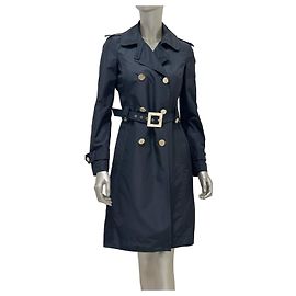 Gianni Versace Vintage Versace Black Medusa Trench Coat Sz.40 Pre-owned Other