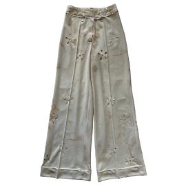 John Galliano Hose 2001 Fall/Winter Beige