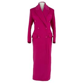 Valentino Garavani Casaco de lã rosa Rosa