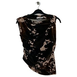 Top marron en viscose Acne Studios Marron