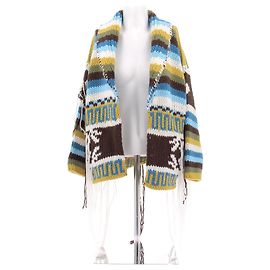 Alanui Cardigã multicolorido oversize Multicor