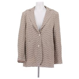 Veste Missoni en coton beige Beige