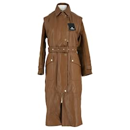 Mackage Longue veste bimatière Brown