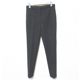 Autre Marque Missoni Chevron Jacquard Wool Pants Black