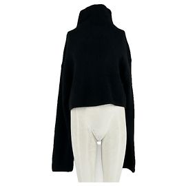 Autre Marque Maglione in cashmere nero BAZILIKA Nero