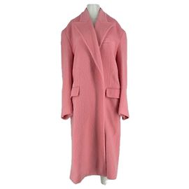 Autre Marque Rosa Wollmantel THE FRANKIE SHOP Pink