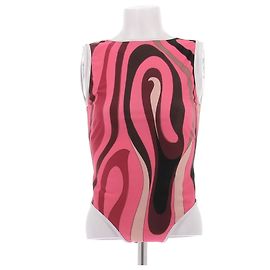 Emilio Pucci Bañador rosa de una pieza Rosa