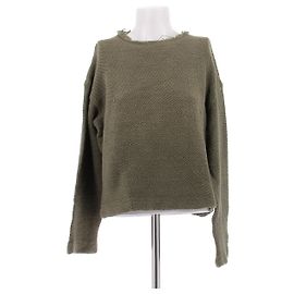 Pull en laine kaki Simon Miller Kaki