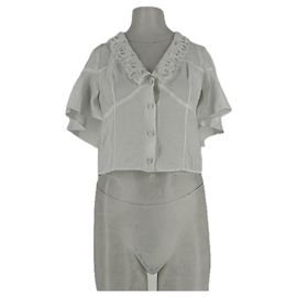 Blouse blanche Sandro Blanc