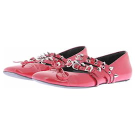 Abraham Will Sapatilhas vermelhas com spikes Vermelho