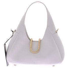 Marc Cain Bolsa hobo com ferragens Branco