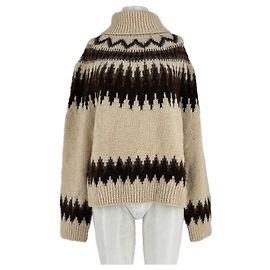 Polo Ralph Lauren Rollkragenpullover Beige Wolle Beige