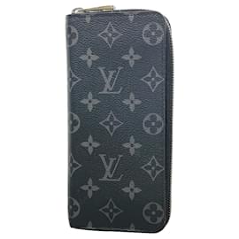 Louis Vuitton Monogram Eclipse Long Wallet Black