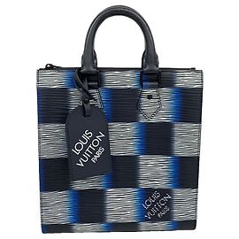 Borsa Louis Vuitton Damier Rush Epi XL Blu