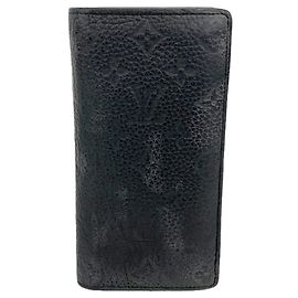Cartera larga Louis Vuitton negra Negro