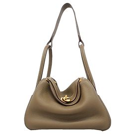 Hermès Sac à main Hermes Lindy 26 Taupe
