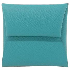 Hermès Hermes Bastia Coin Case Blue