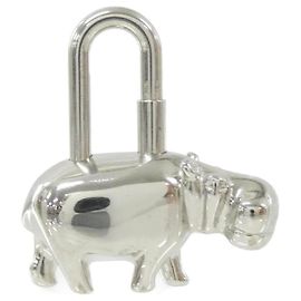 Hermès Chaveiro Hermes HIPPO Cadena Prata