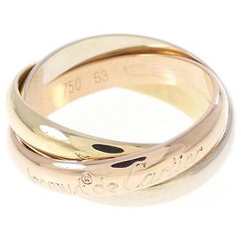 Anel Cartier Trinity em ouro rosa branco e amarelo 18K Outro