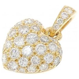 Colgante Pequeño Corazón Pavé Cartier Otro