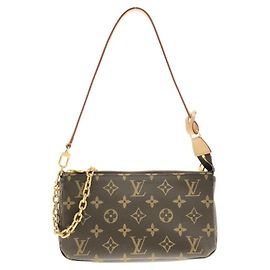 Louis Vuitton Monogram Pochette Accessoires Marrone