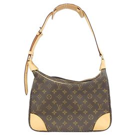 Bolsa de Ombro Louis Vuitton Monogram Boulogne Marrom