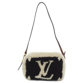 Louis Vuitton Monogram Teddy Beach Handtasche Beige