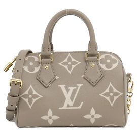 Bolso Boston Louis Vuitton Monogram Empreinte Gris