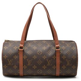 Louis Vuitton Brown Monogram Papillon 30 Marrom