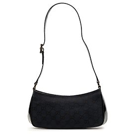 Gucci Blue GG Canvas Shoulder Bag Blue Other
