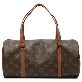 Louis Vuitton Brown Monogram Papillon 30 Marrom