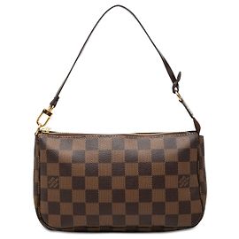Louis Vuitton Brown Damier Ebene Pochette Accessoires Marrom