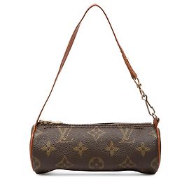 Louis Vuitton Brown Monogram Papillon Pochette Marrom
