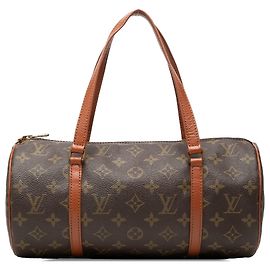 Louis Vuitton Brown Monogram Papillon 30 Marrom