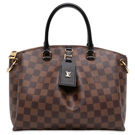 Louis Vuitton Brown Damier Ebene Odeon Tote PM Marron