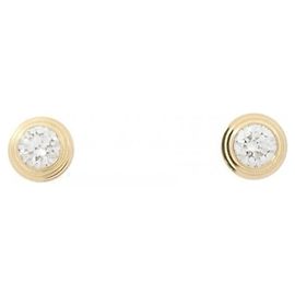 Boucles d'oreilles Cartier Damour en or jaune 18K Autre