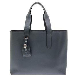 Louis Vuitton Cabas Voyage Handtasche Marineblau