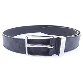 Cinto Louis Vuitton Pont Neuf 35mm M8200 Marrom Preto